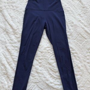 Aerie Navy Blue Leggings – High Rise, Buttery Soft